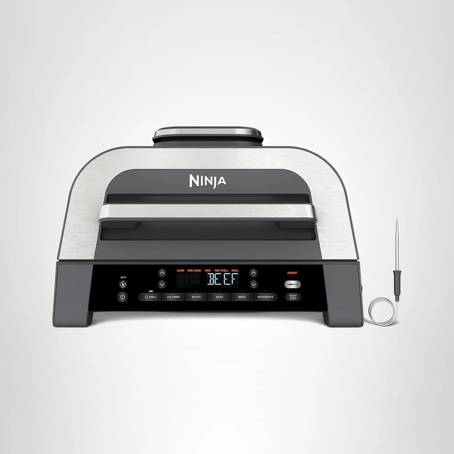 Ninja Indoor Grill Foodi 5-in-1 Air Fry Fits up to 3lb Roast