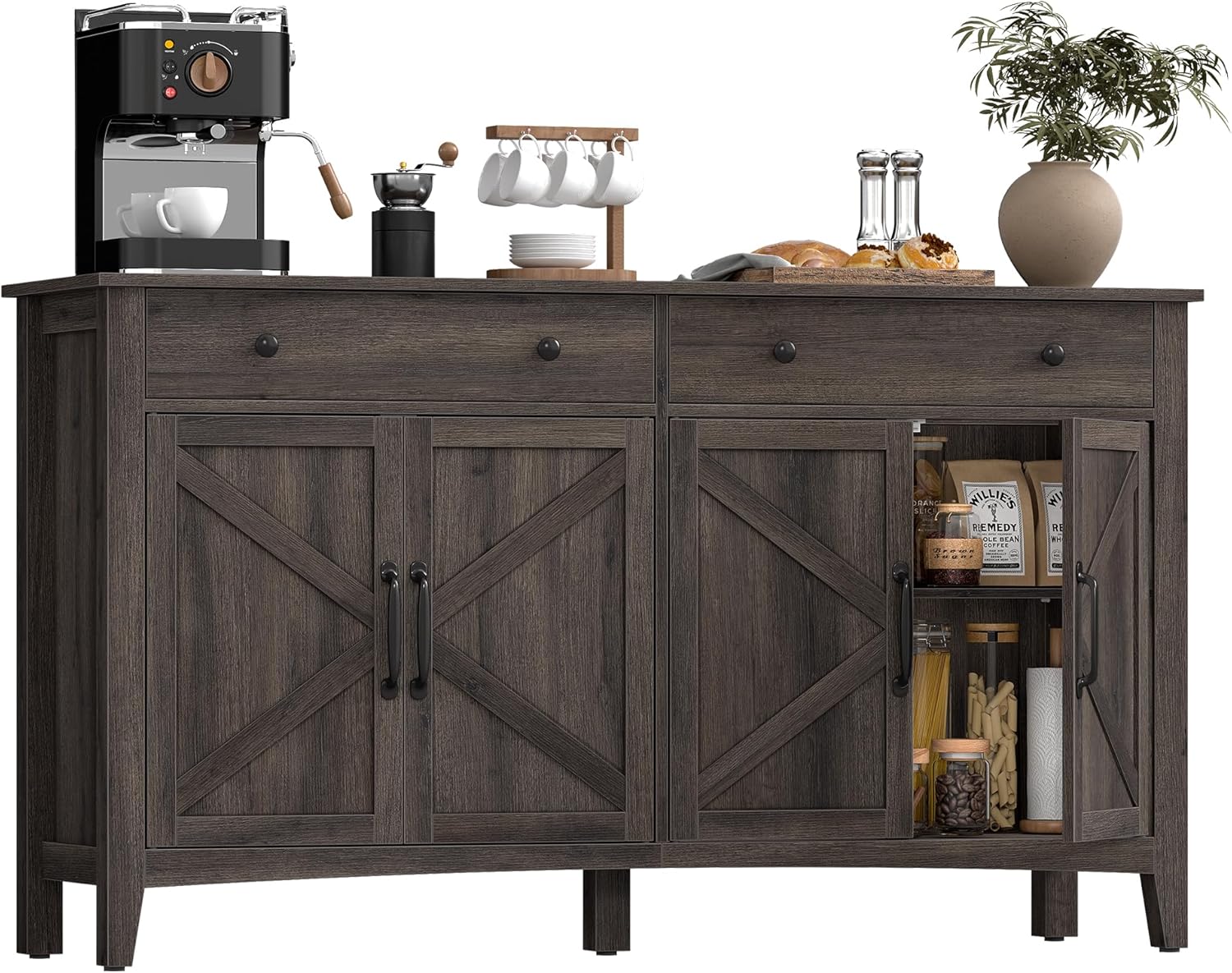 VASAGLE LIRY Collection - Storage Cabinet, Buffet Cabinet, Sideboard, Credenza