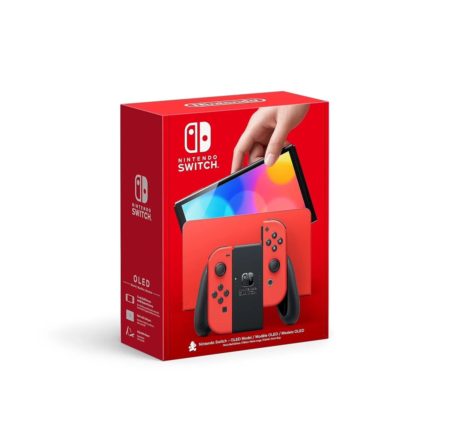 Nintendo Switch OLED Model w/ White Joy-Con (Renewed)