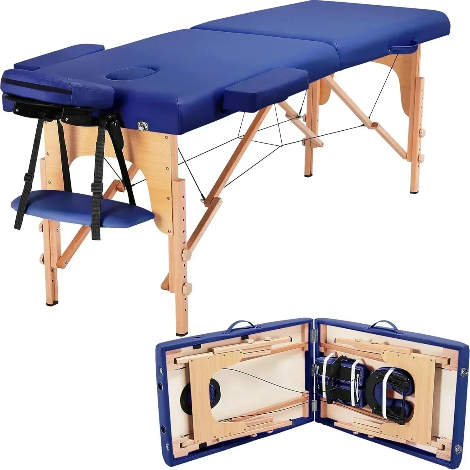 Yaheetech Massage Table Portable Lash Beds Spa Bed Massage Couch Foldable Spa Tables