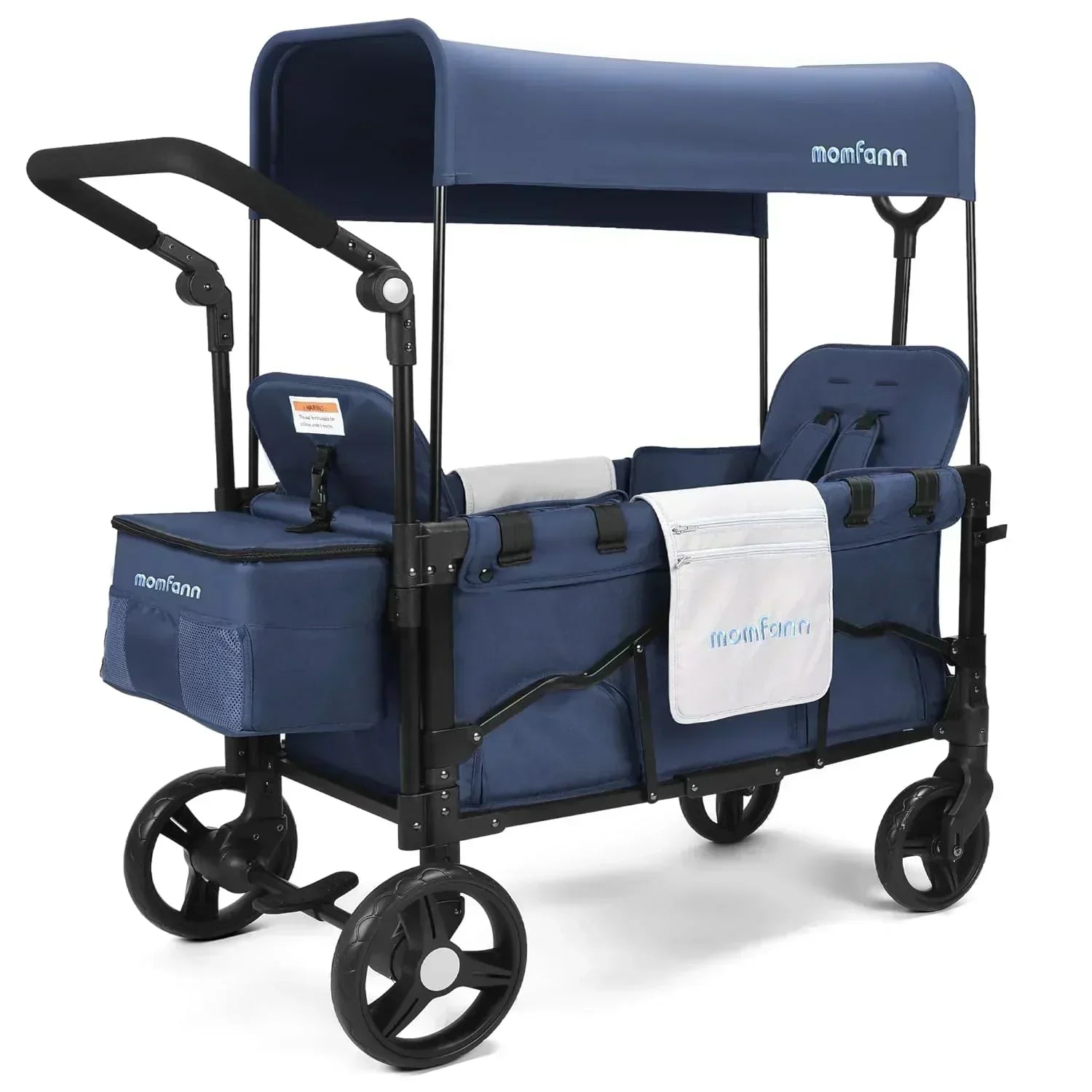 Stroller Wagon for Kids Wagon Stroller Toddlers 2 Seaters All-Terrain Baby Wagon Outdoor
