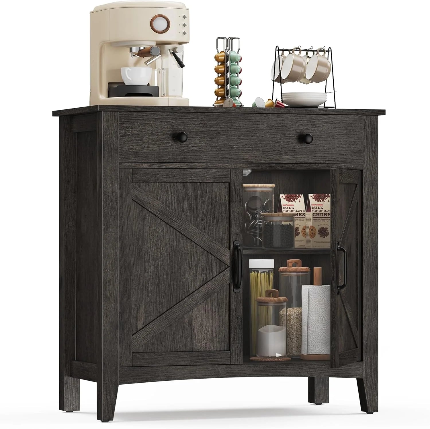 VASAGLE LIRY Collection - Storage Cabinet, Buffet Cabinet, Sideboard, Credenza