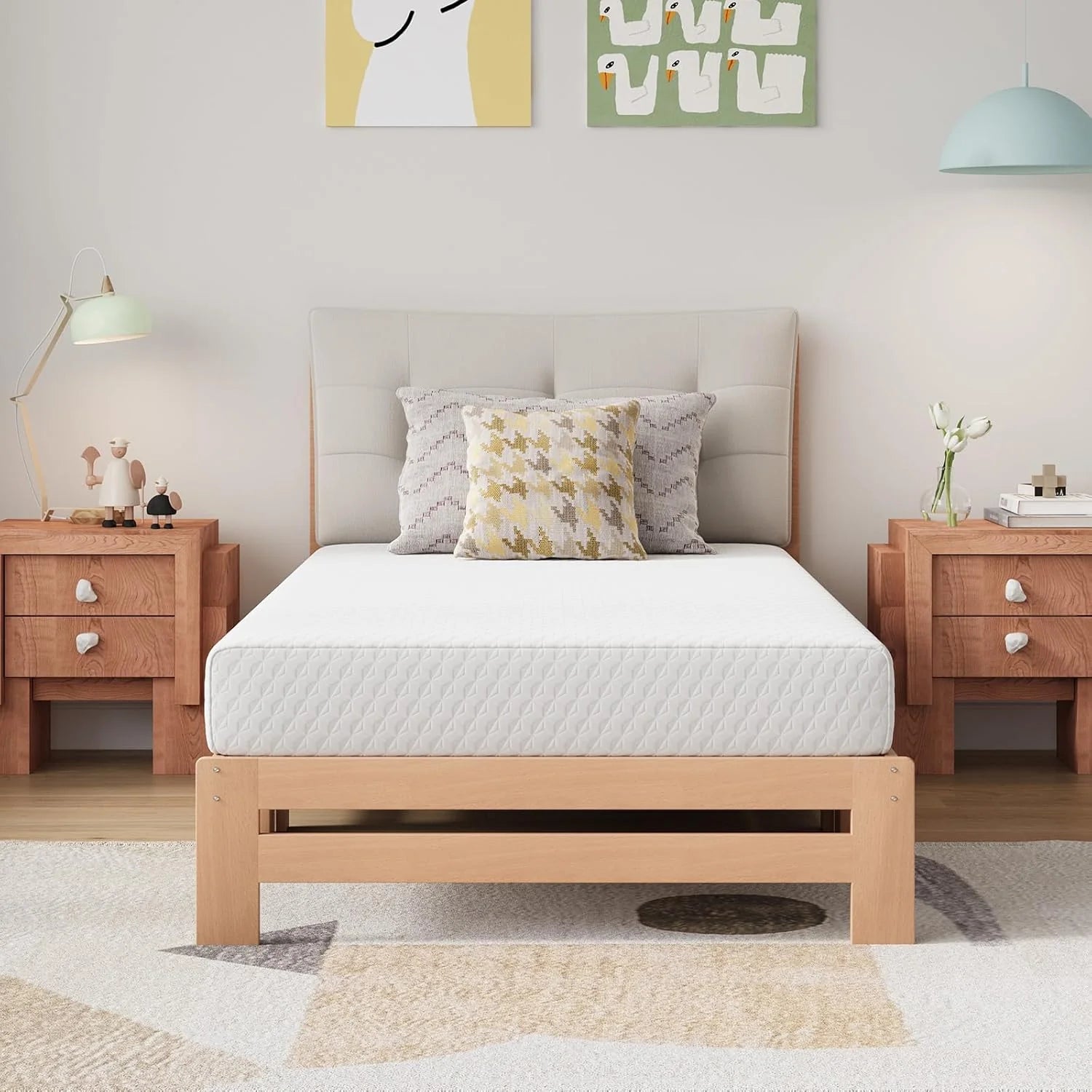 Novilla Twin Size Mattress, 10 Inch Memory Foam Mattress Twin for Balanced Support & Pressure Relief, Cooling Comfort for Nightlong Refreshment, CertiPUR-US Certified Mattress in a Box, Medium Firm