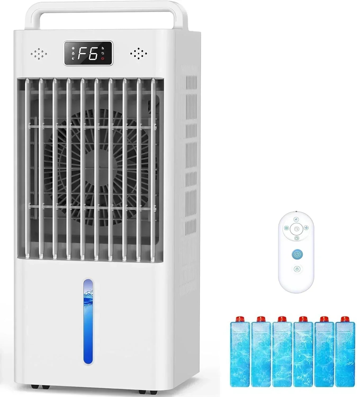 Windowless Portable Air Conditioners Evaporative Air Cooler 3 Modes & 3 Speeds 12H Timer