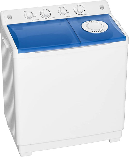 Auertech Portable Washing Machine 28lbs Twin Tub Washer Mini Compact Laundry Machine