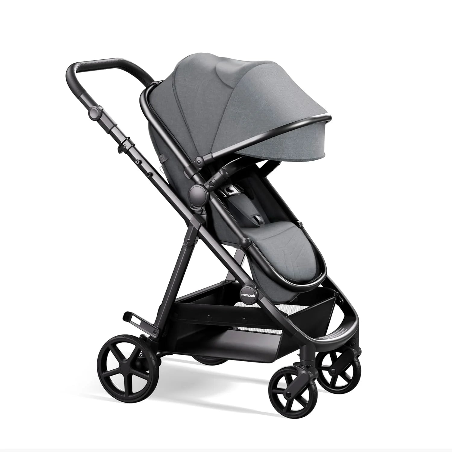 Mompush Wiz 2 in 1 Baby Stroller Bassinet Mode Convertible Infant Stroller for Newborn Toddler