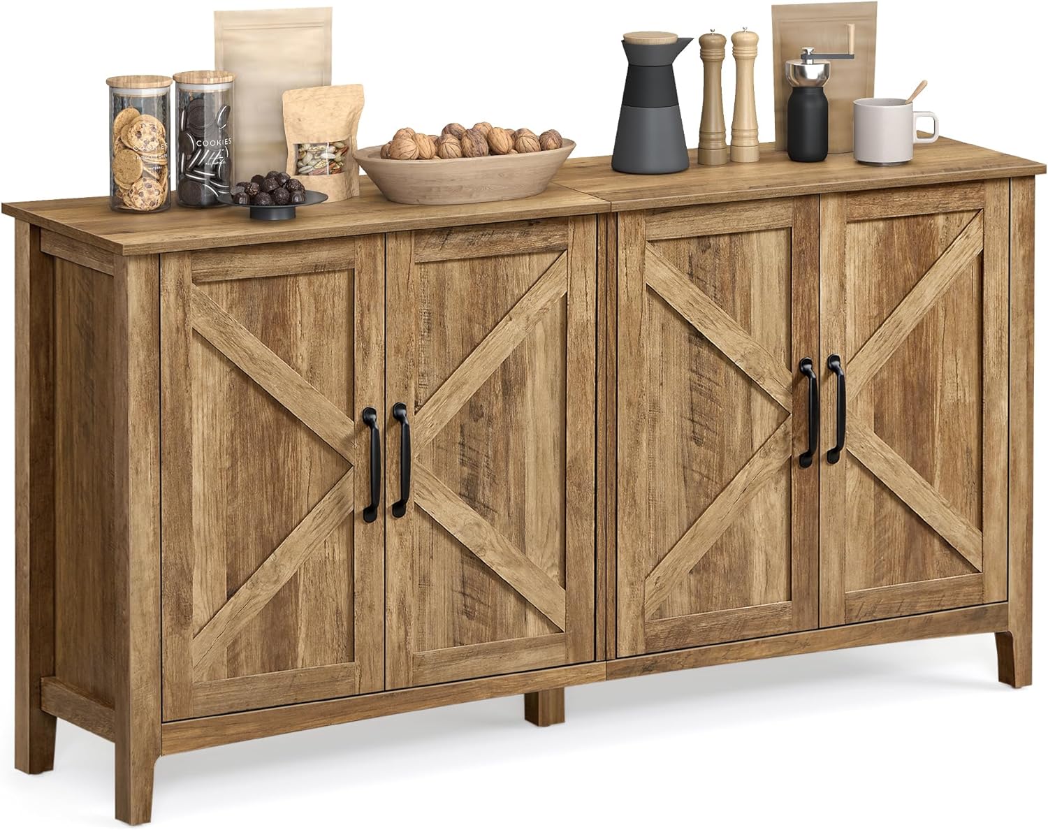 VASAGLE LIRY Collection - Storage Cabinet, Buffet Cabinet, Sideboard, Credenza