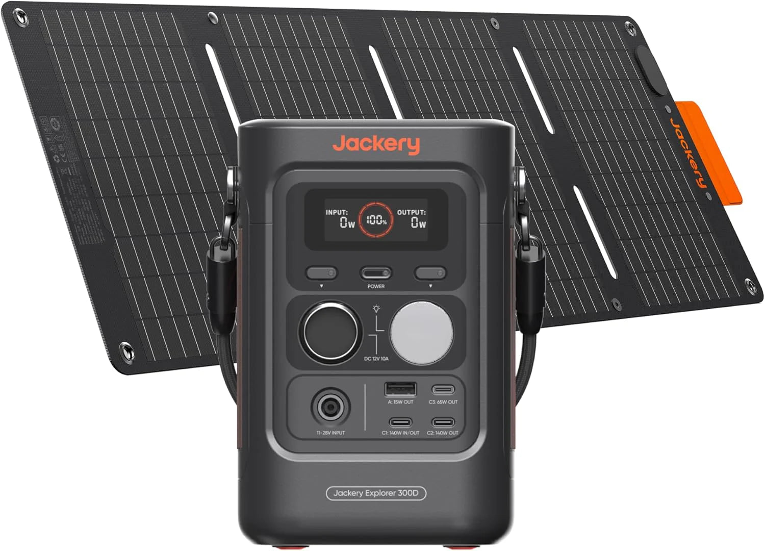 Jackery Portable Power Station Explorer 300 293Wh Backup Lithium Battery Solar Generator