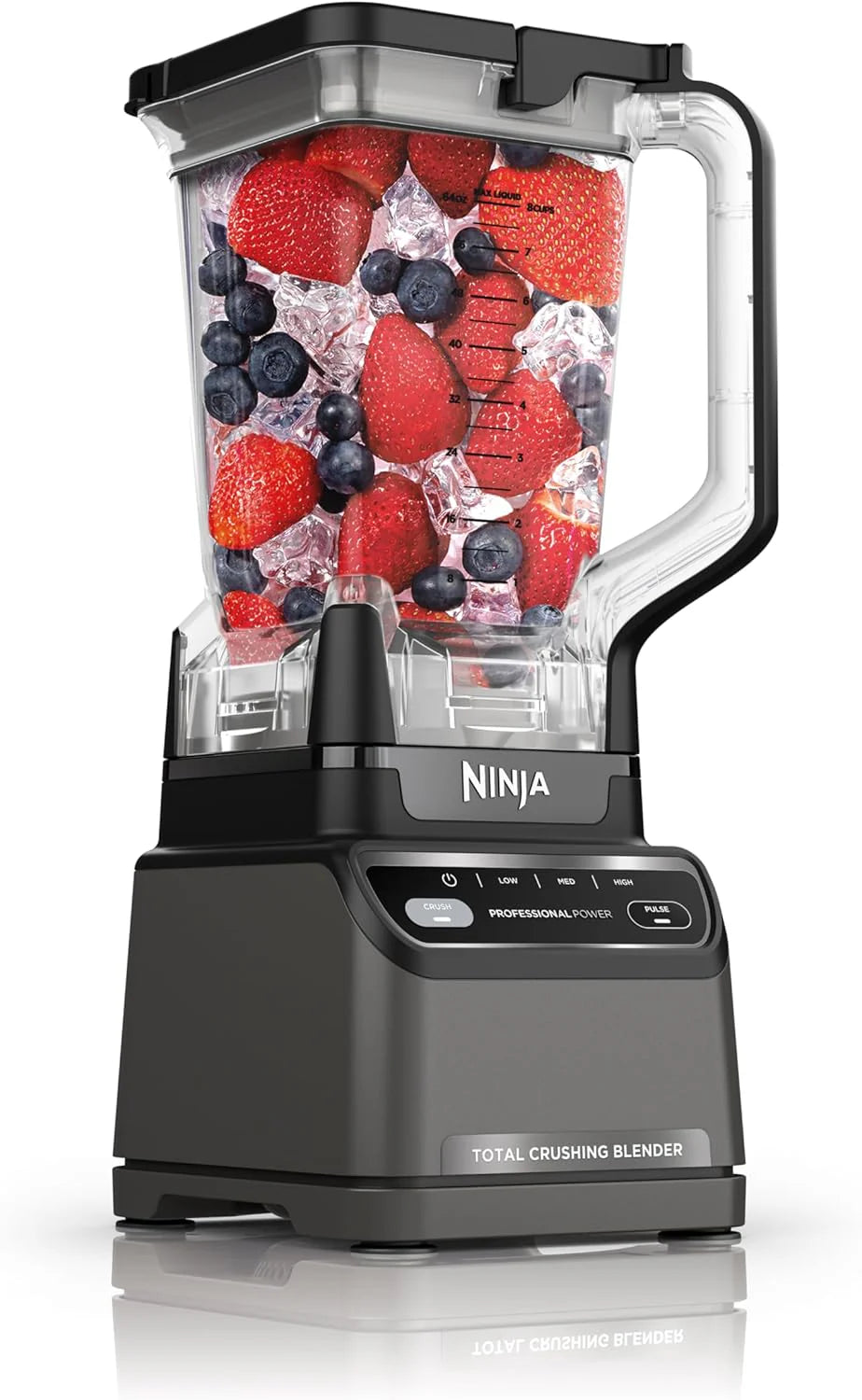 Ninja BL660 Professional Compact Smoothie and Food Processor Blender, 1100W, 3 Functions - Perfect for Frozen Drinks, Smoothies, Sauces, and More