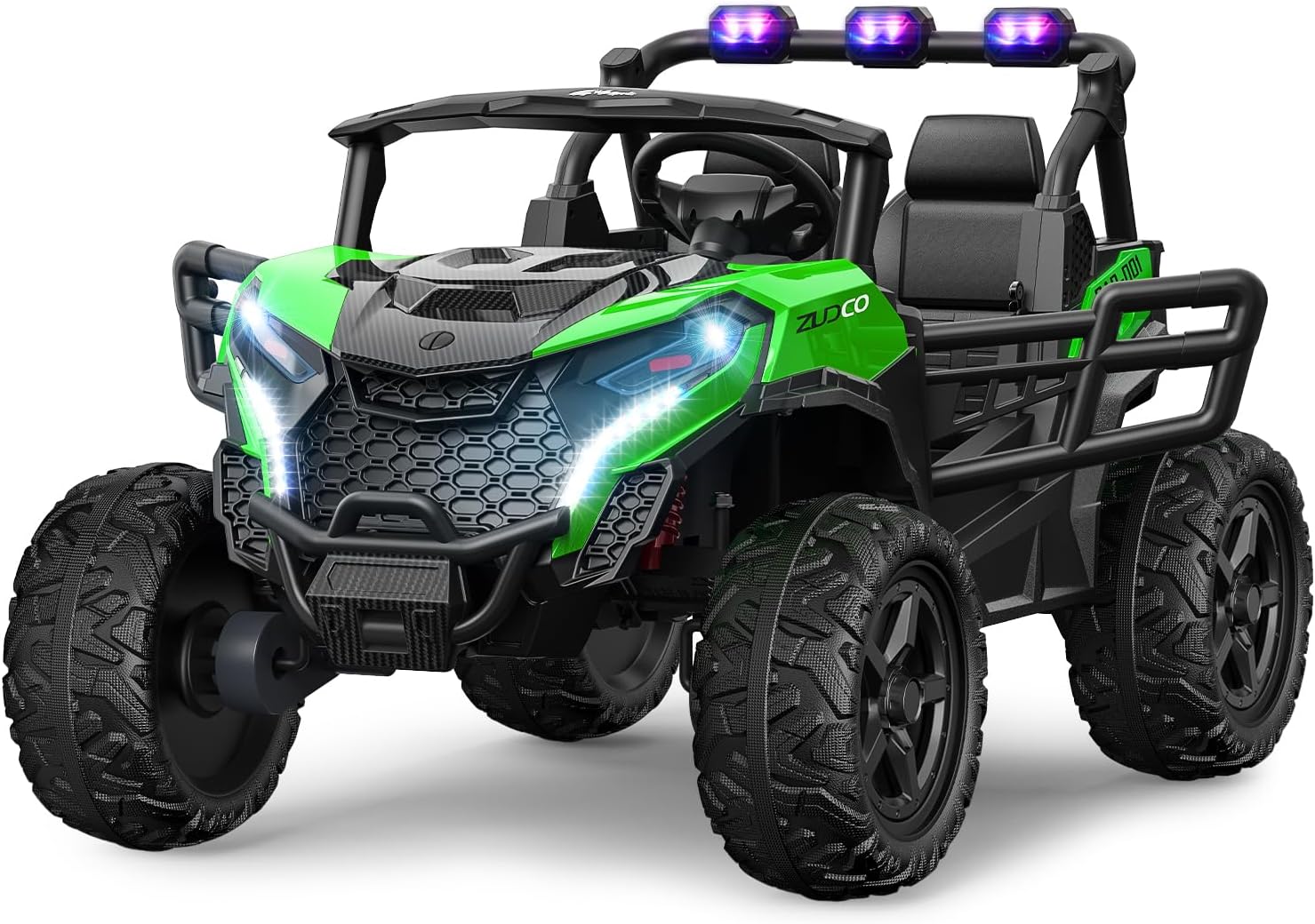 Pink all-terrain car travel electric toy truck