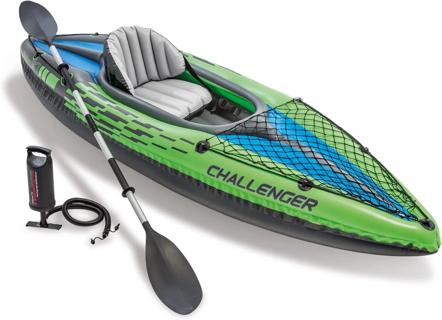 INTEX Challenger Inflatable Kayak Series: Includes Deluxe 86in Kayak Paddles and High