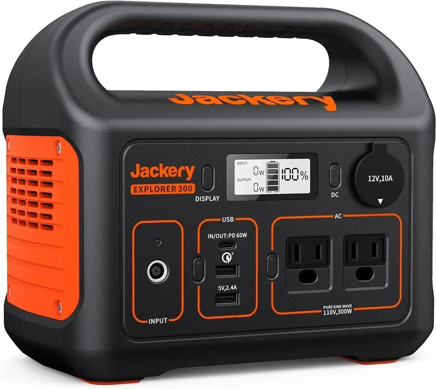 Portable Power Station Explorer 300 293Wh Backup Lithium Battery Solar Generator for Outdoors