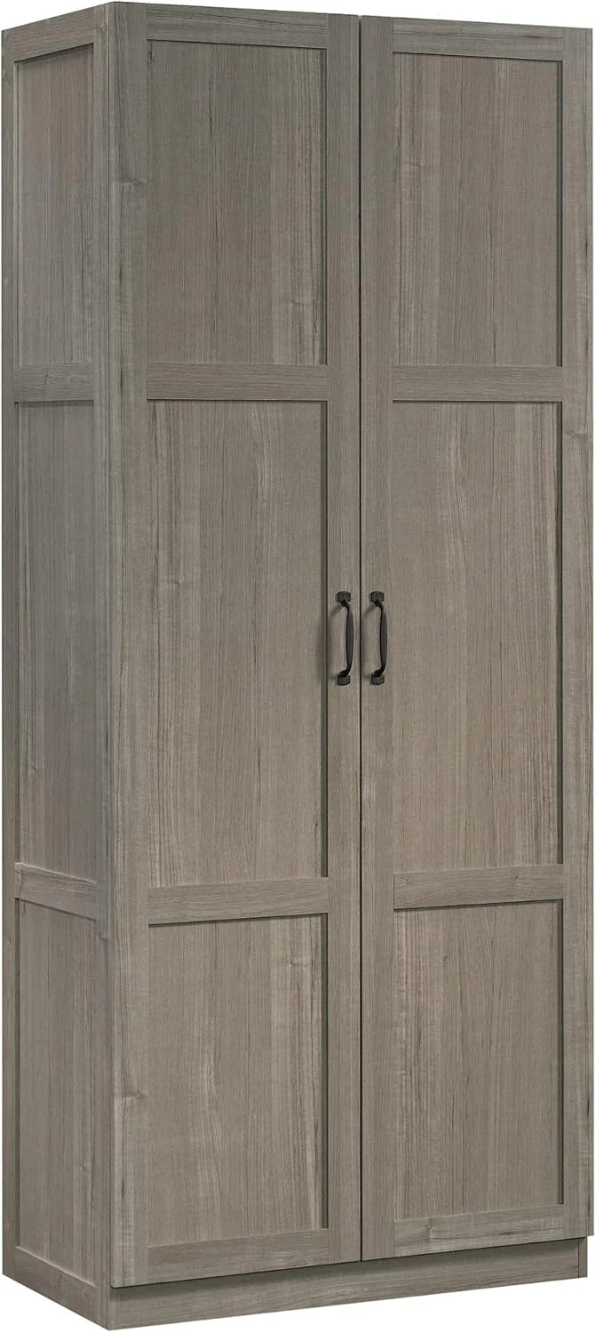 Sauder Select Storage Cabinet, Pantry Cabinet Kitchen Storage with Adjustable Shelves