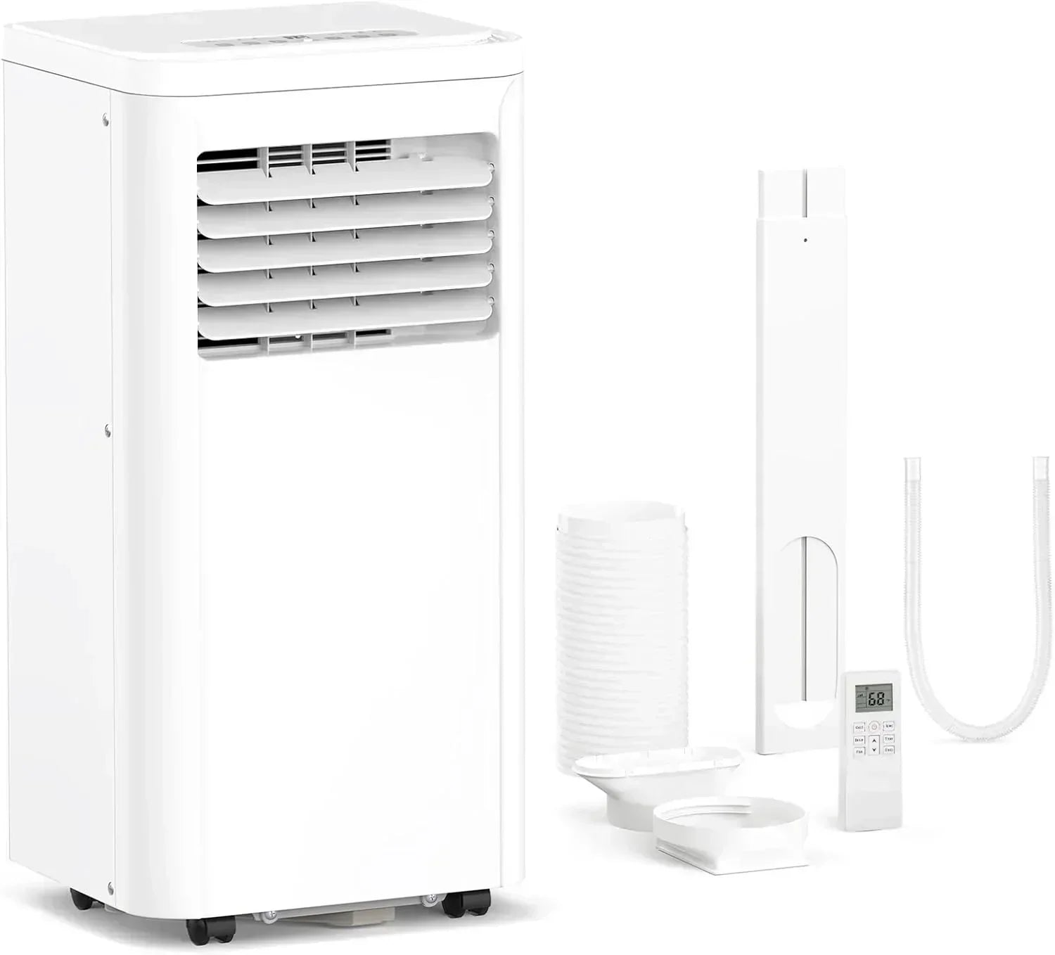 ZAFRO 8,000 BTU Portable Air Conditioners 4 Modes Portable AC Unit with Fast Cooling