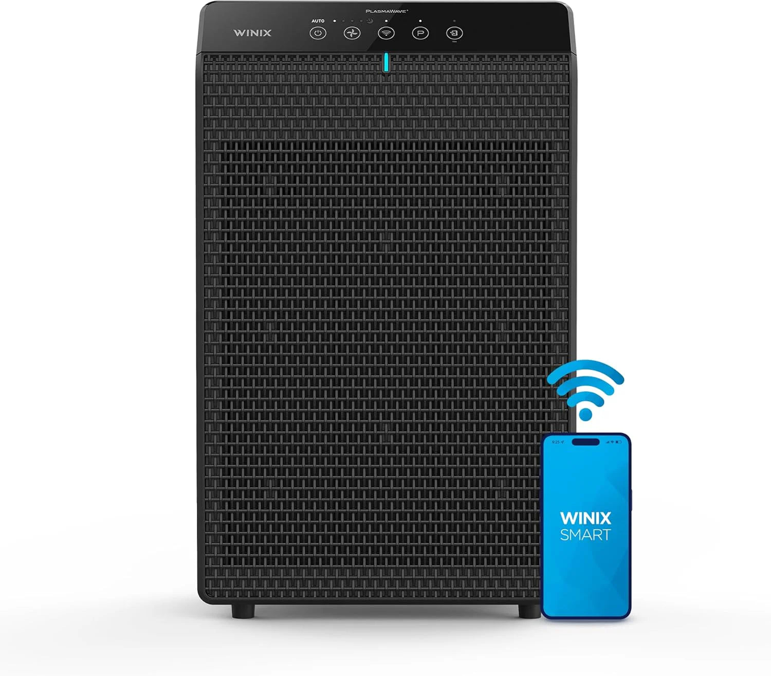 WINIX 5510 Air Purifier (New Generation of 5500-2 with App Support) for Home Large Room Up to 1881 Ft2 in 1 Hr, True HEPA, High Deodorization Carbon Filter and Auto Mode, Captures Pet Allergies, Smoke