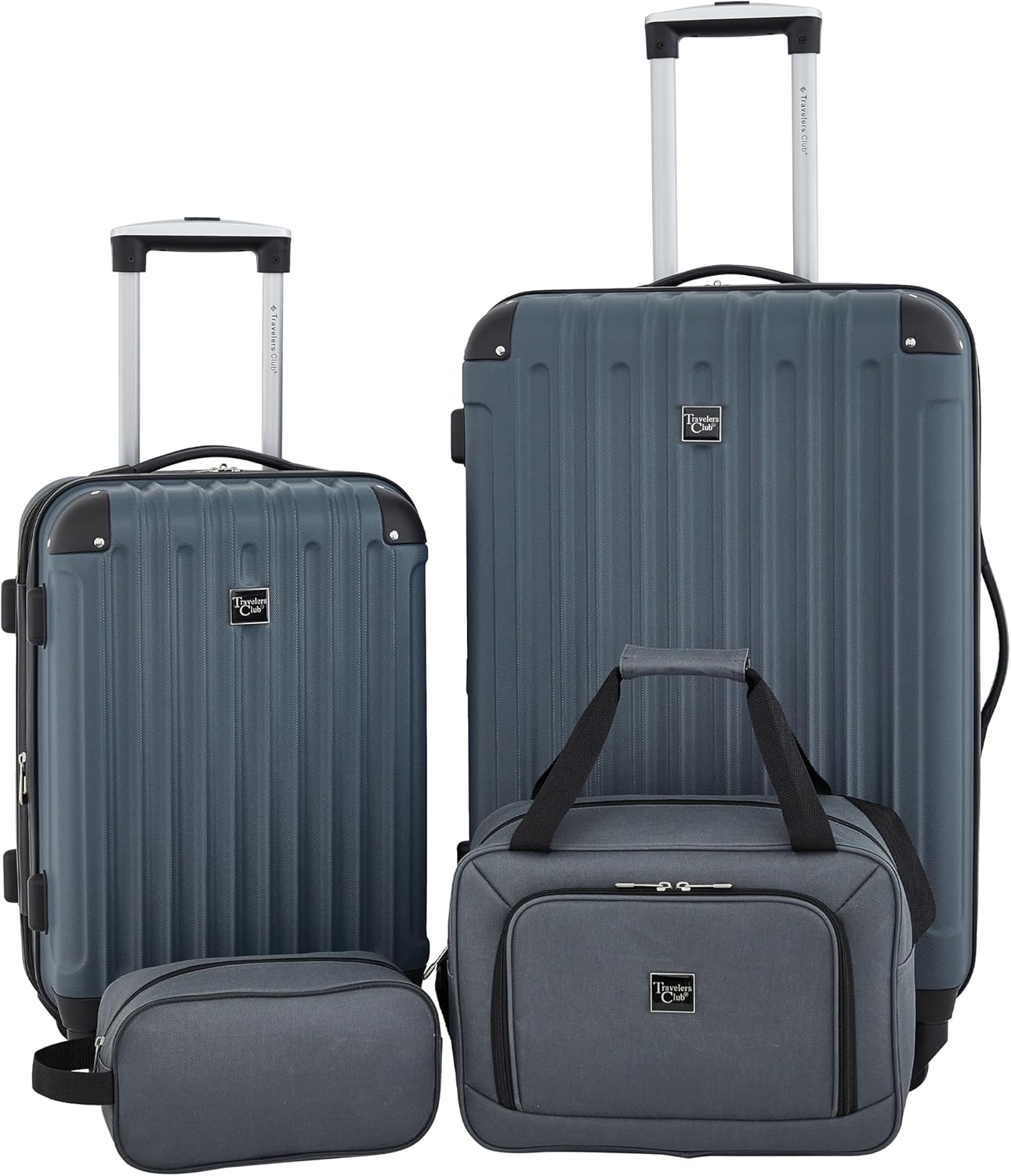 Hardside Travel Luggage Lilac Set of 4