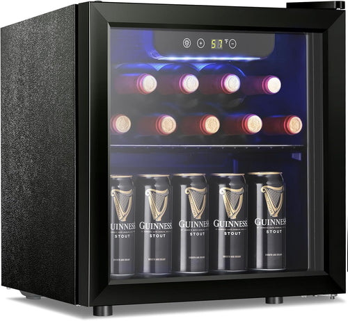 Antarctic Star 26 Bottle 130 Can Wine Cooler Cabinet Beverage Refrigerator Mini Wine Cellar
