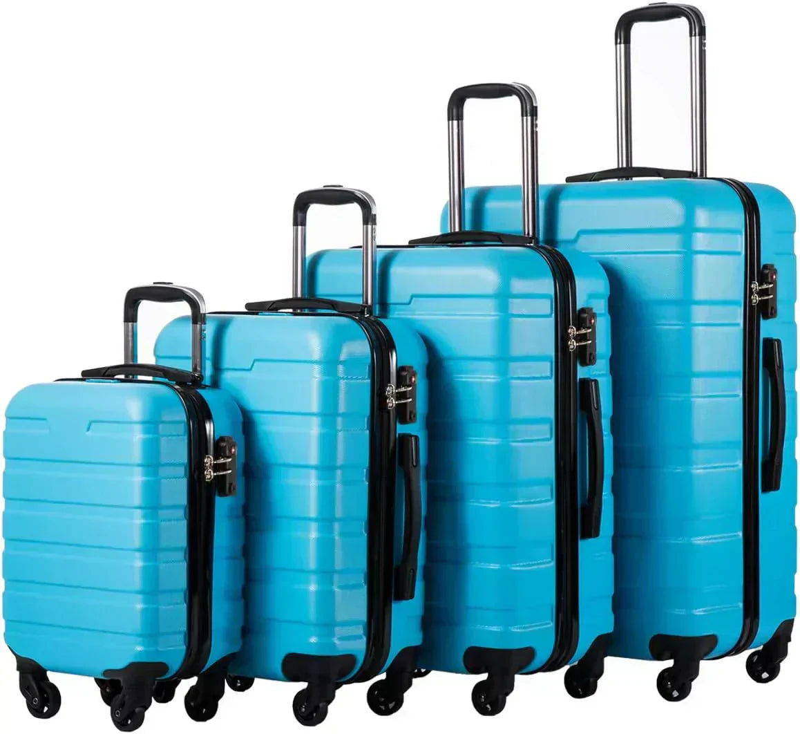 Luggage 3 Piece Set Suitcase Spinner Hardshell Lightweight TSA Lock