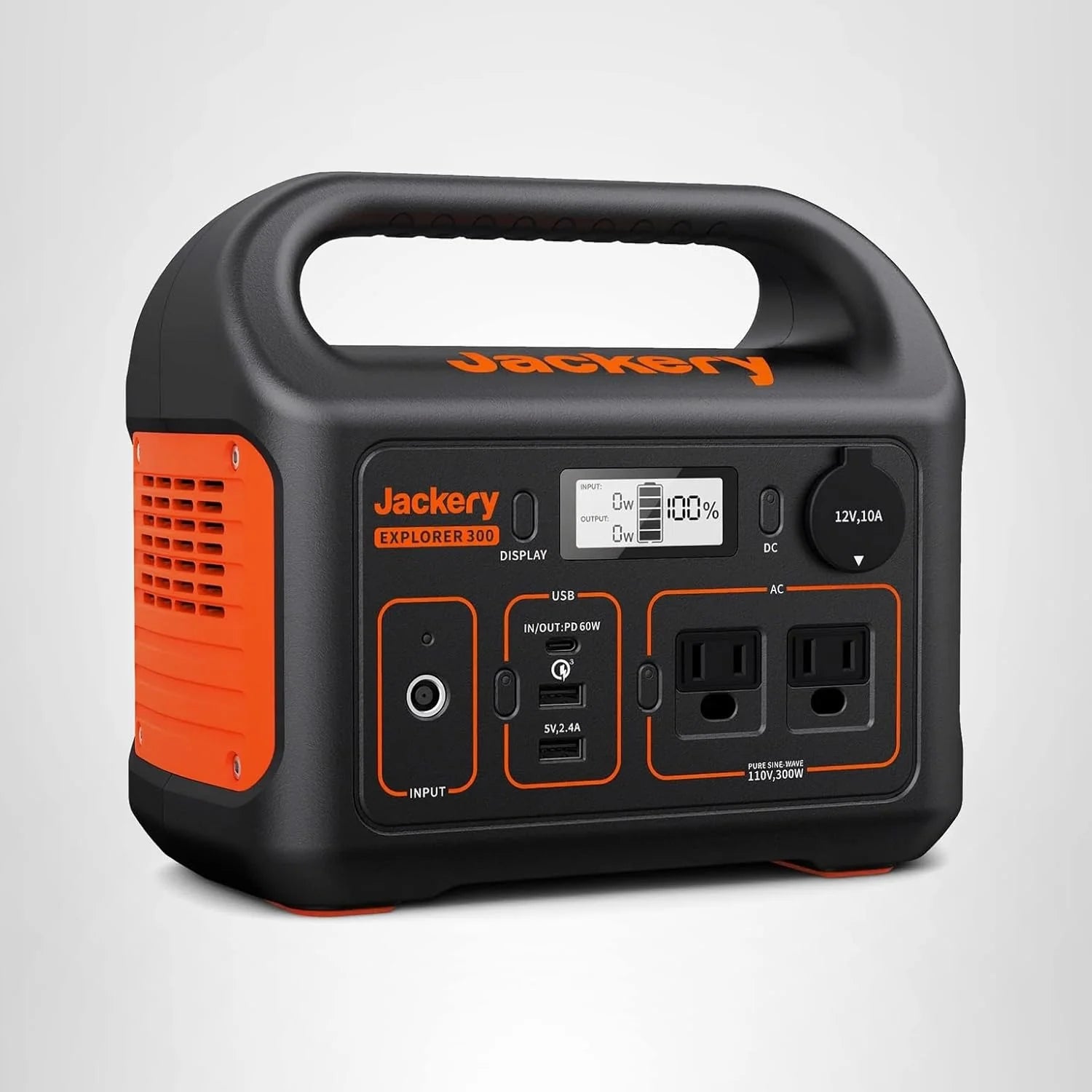 Jackery Portable Power Station Explorer 300 293Wh Backup Lithium Battery Solar Generator