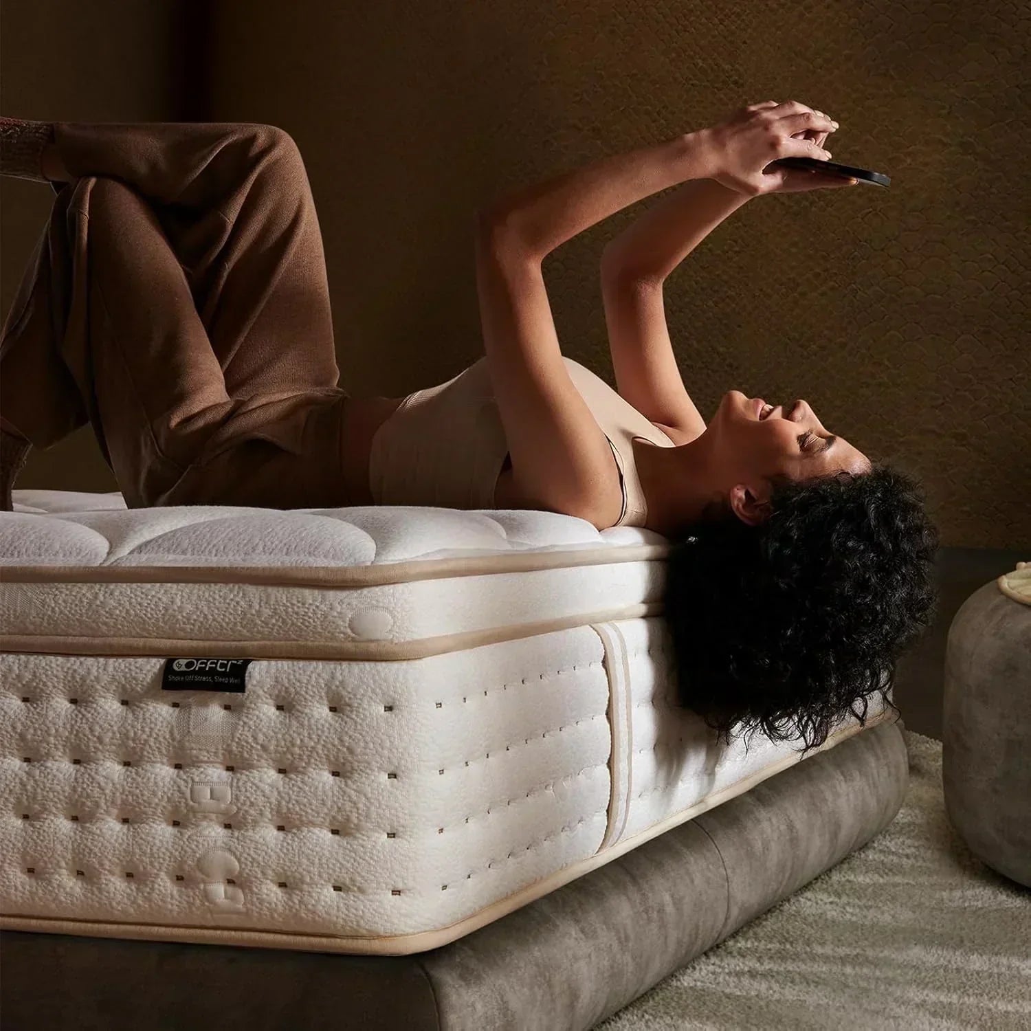 Queen Mattress 12 Inch Queen Mattress in a Box with Memory Foam for Extra Lumbar Support