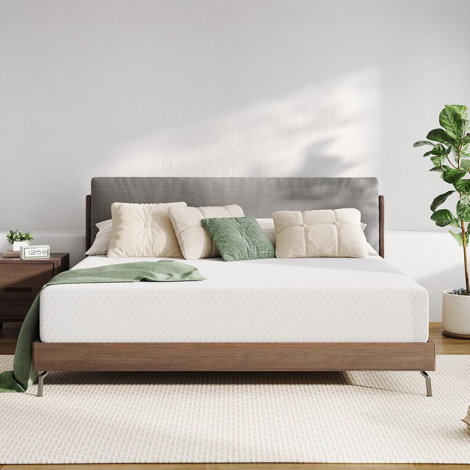Novilla Twin Size Mattress, 10 Inch Memory Foam Mattress Twin for Balanced Support & Pressure Relief, Cooling Comfort for Nightlong Refreshment, CertiPUR-US Certified Mattress in a Box, Medium Firm