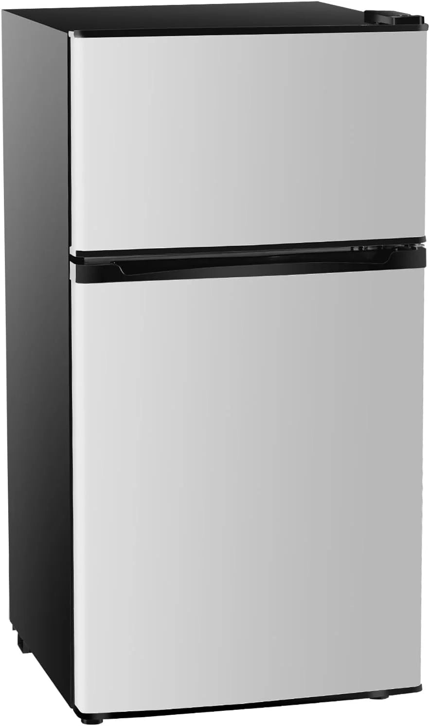 Sweetcrispy 3.2 Cu.Ft Mini Fridge with Freezer Small Refrigerator Single Door Compact Fridge