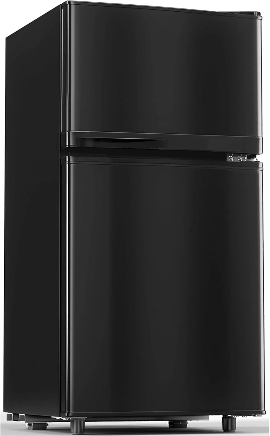 Manastin 4.5 Cu.Ft Mini Fridge with Freezer Small Fridge with 2 Doors for Office Kitchen