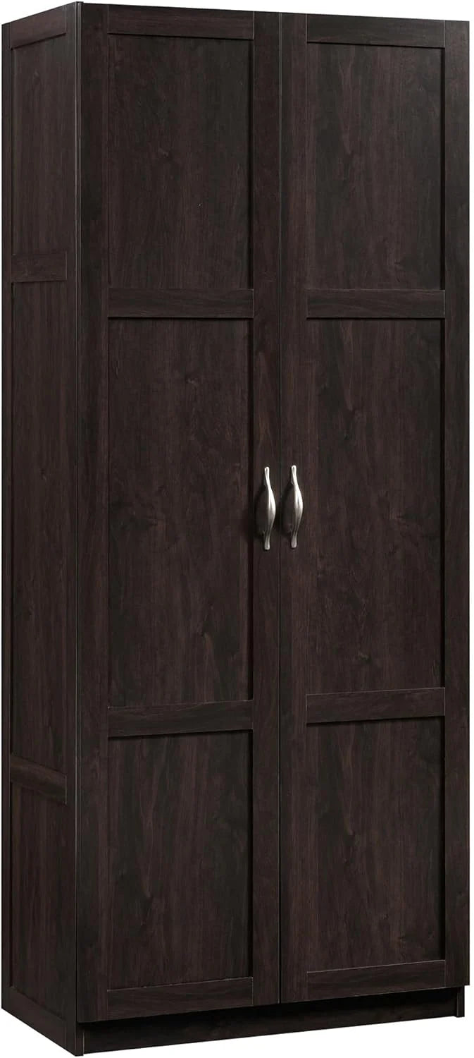 Sauder Select Storage Cabinet, Pantry Cabinet Kitchen Storage with Adjustable Shelves