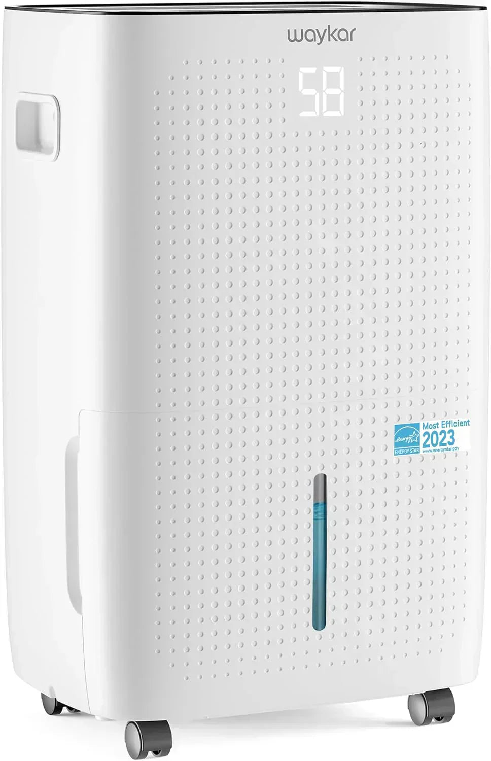 Waykar 2000 Sq Ft Dehumidifier for Home and Basements with Auto or Manual Drainage