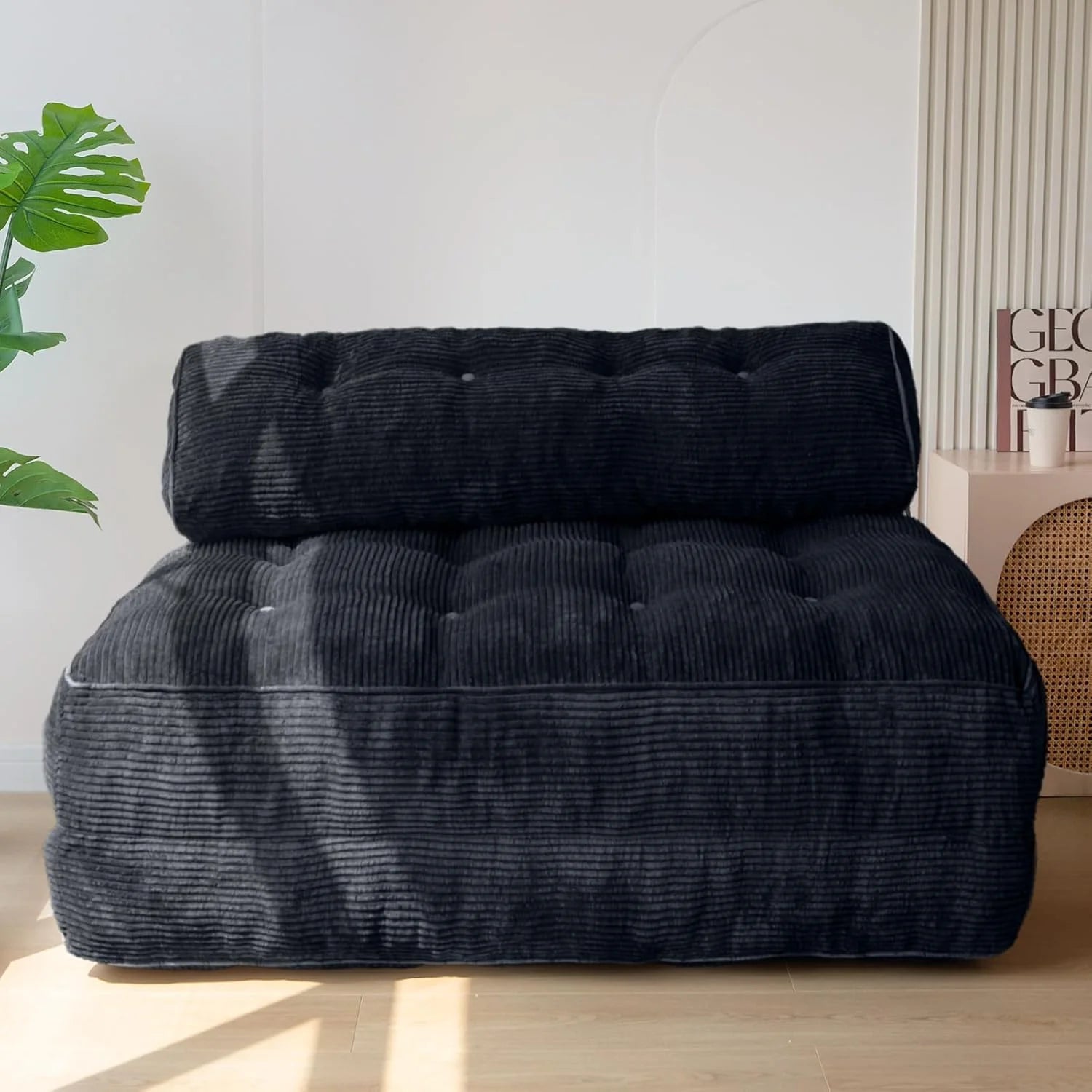 MAXYOYO Folding Sofa Bed Convertible Sleeper Chair with Pillow Foldable Mattress