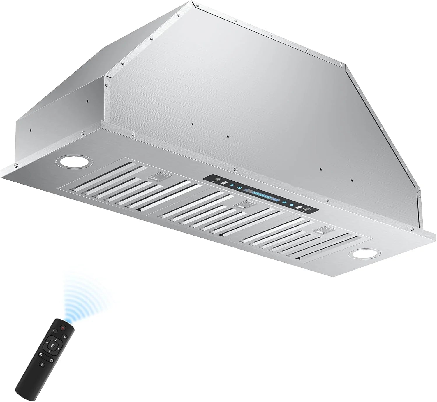 IKTCH 30 Built-in/Plug-in Range Hood 900 CFM, Ducted/Ductless Convertible Ducted, Stainless Steel Kitchen Range Hood