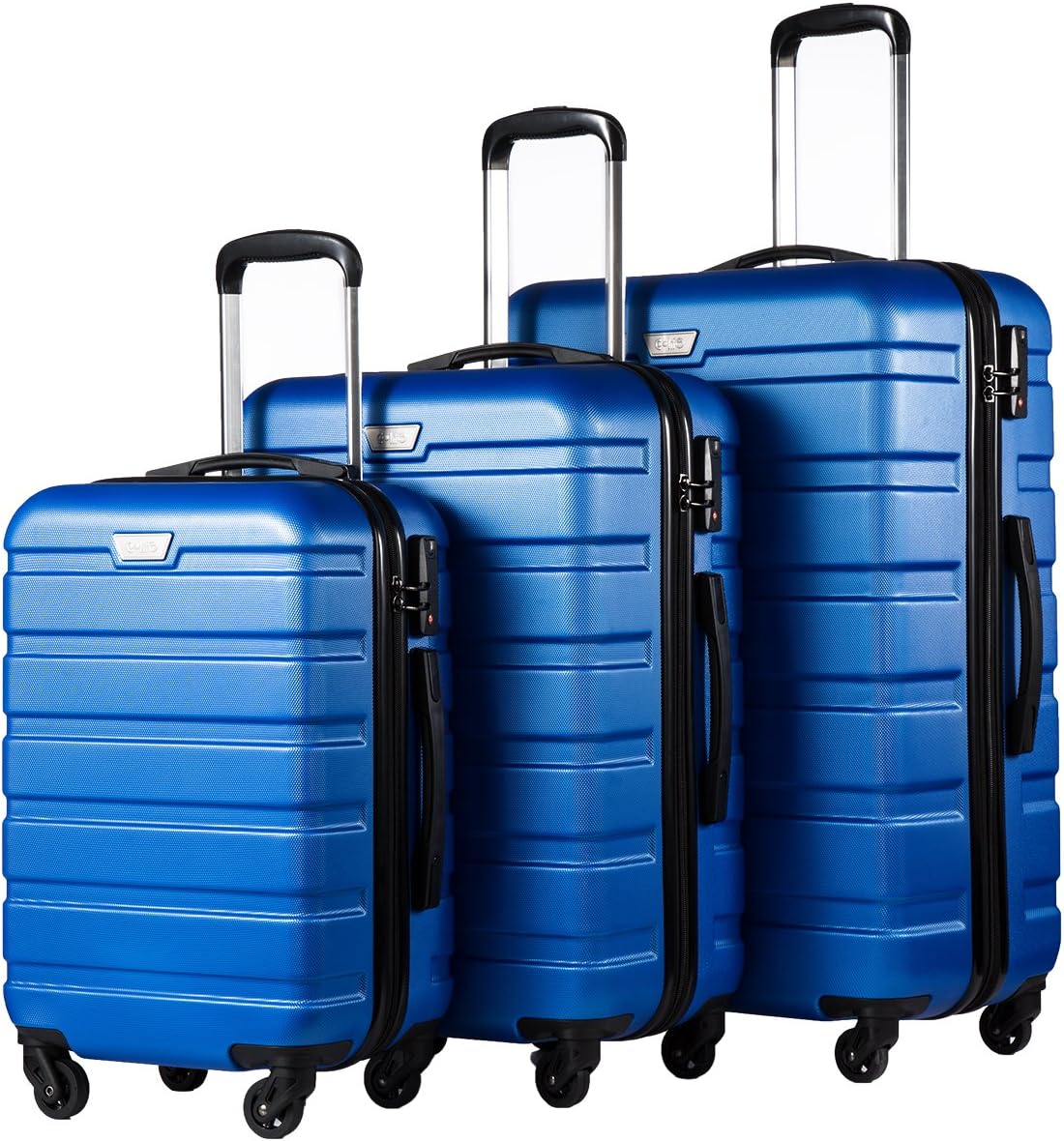 Luggage 3 Piece Set Suitcase Spinner Hardshell Lightweight TSA Lock