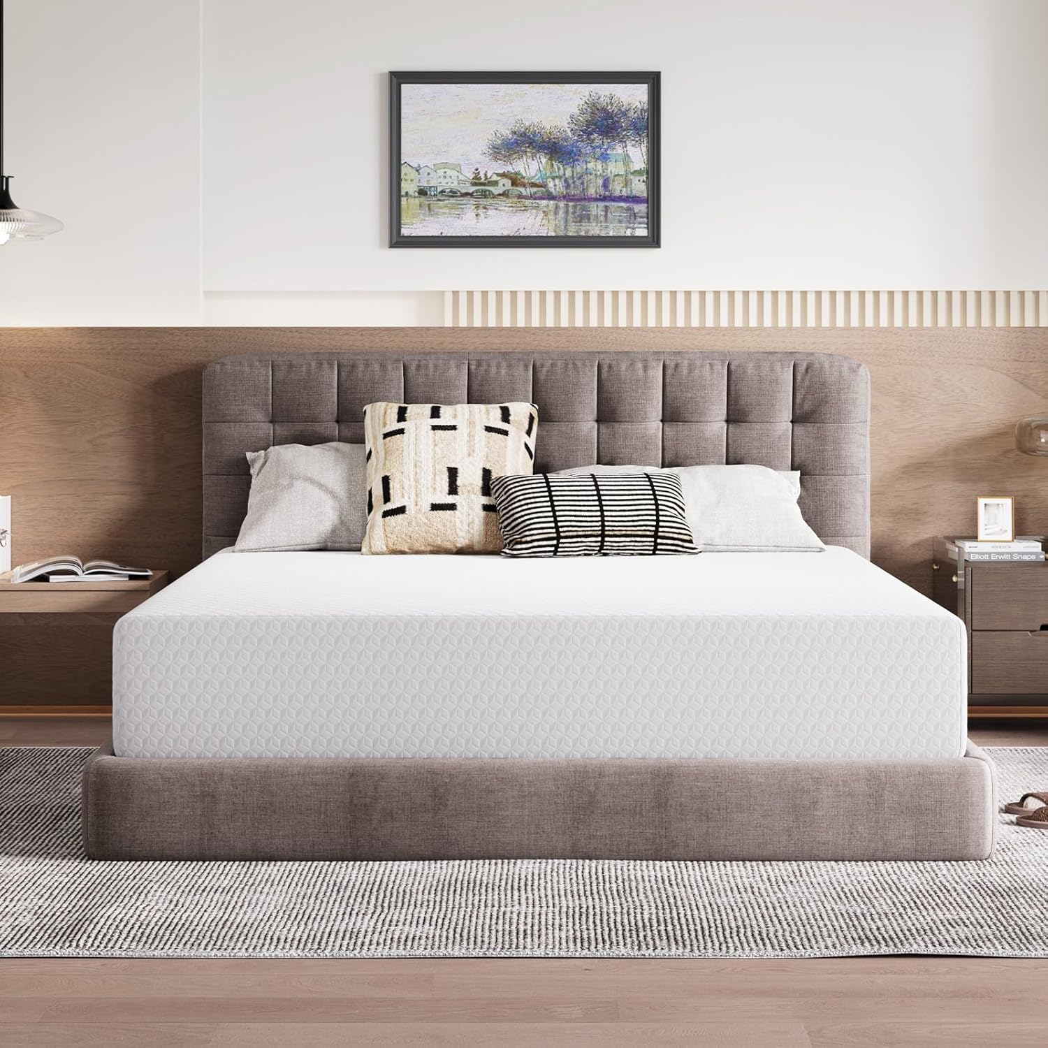 Novilla Twin Size Mattress, 10 Inch Memory Foam Mattress Twin for Balanced Support & Pressure Relief, Cooling Comfort for Nightlong Refreshment, CertiPUR-US Certified Mattress in a Box, Medium Firm