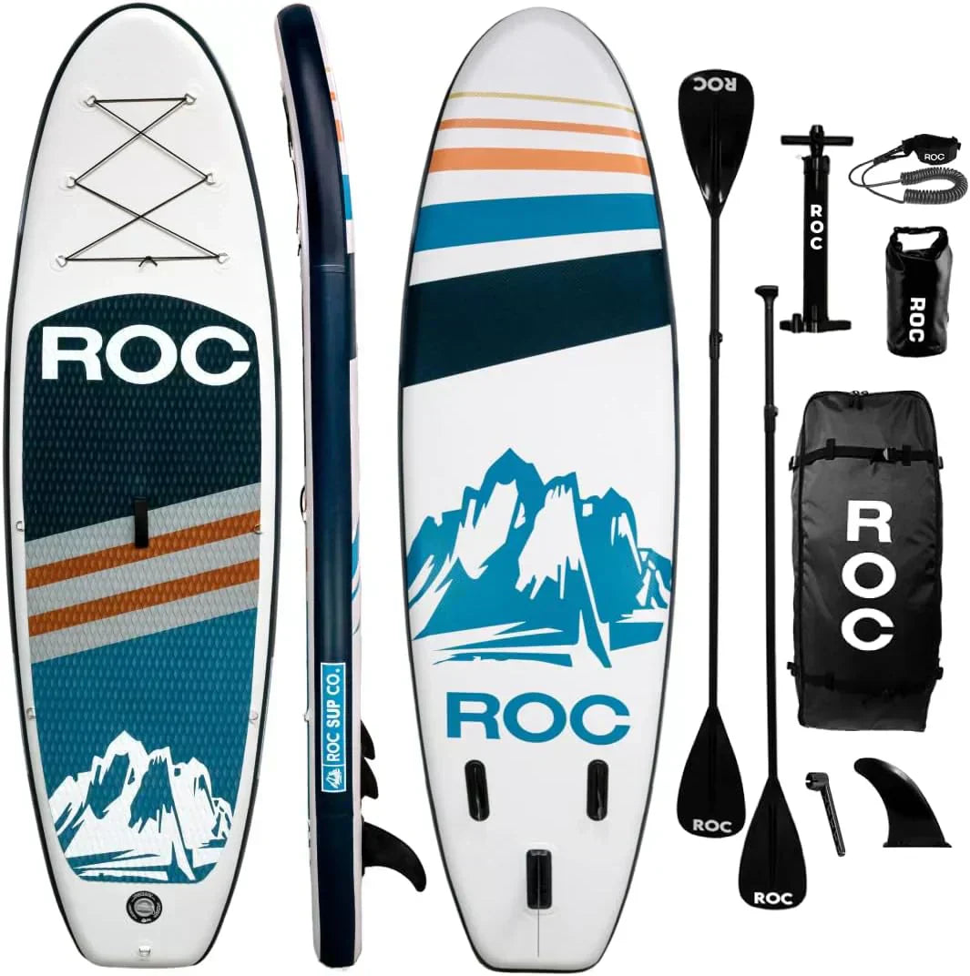 ROC inflatable stand-up paddle board high-quality SUP paddle board accessories
