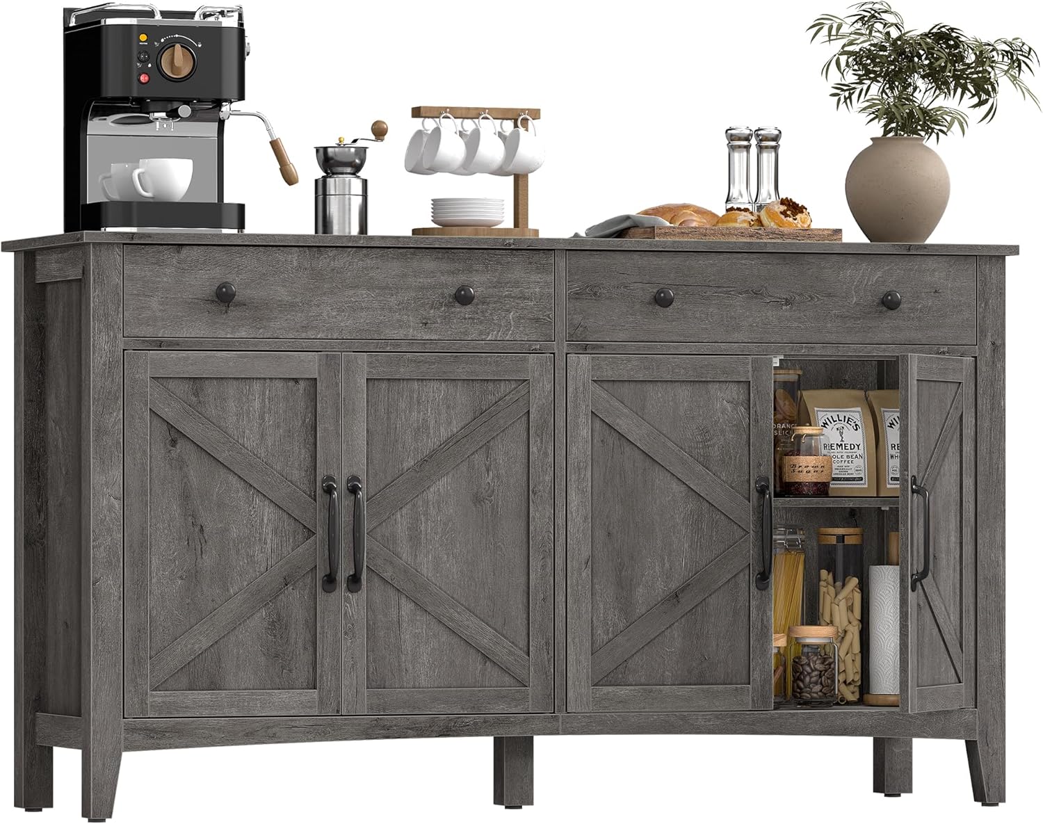 VASAGLE LIRY Collection - Storage Cabinet, Buffet Cabinet, Sideboard, Credenza