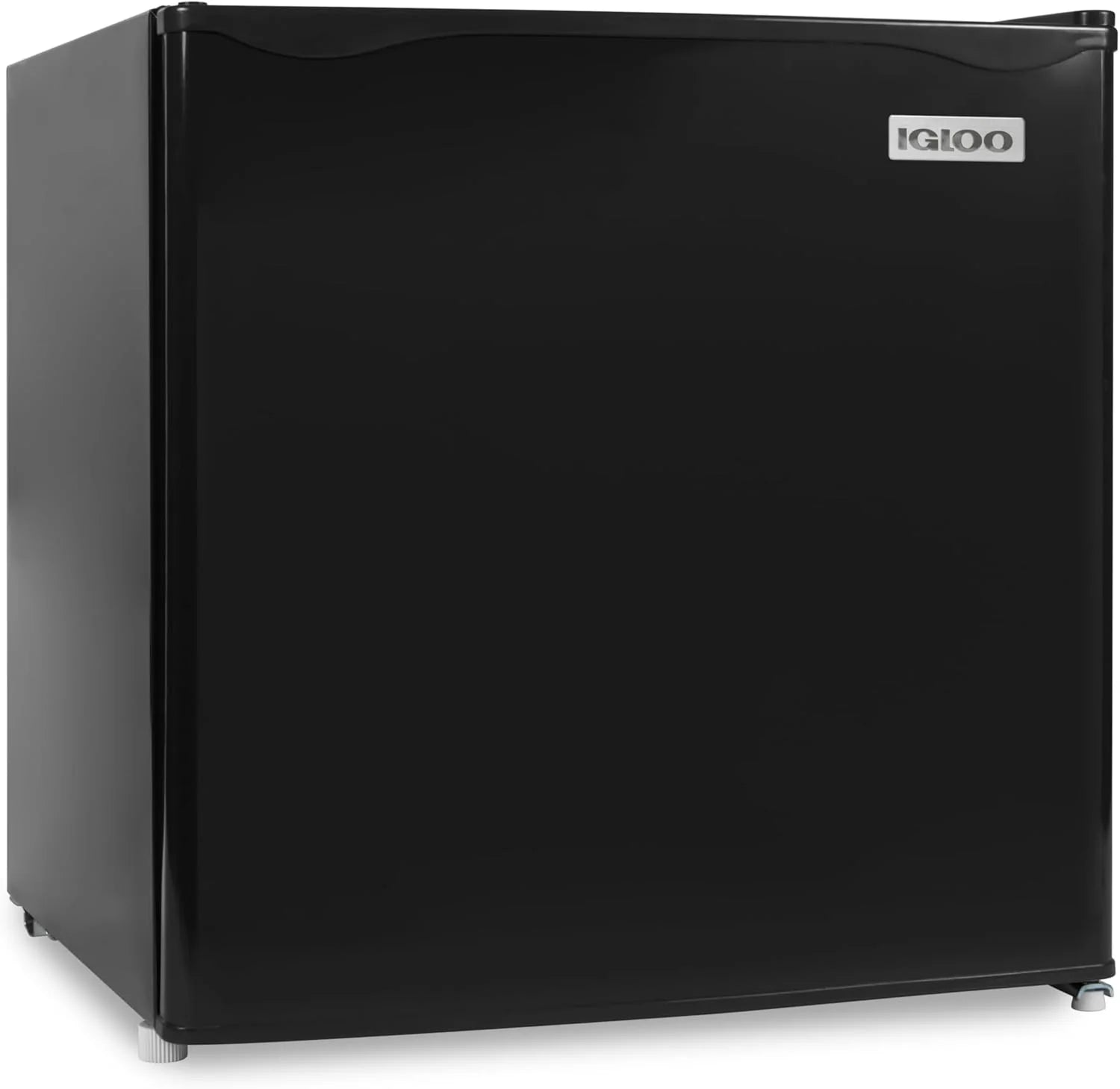 Igloo 3.2 Cu.Ft. Mini Fridge with Freezer - Single Door Compact Refrigerator with Glass Shelves for Homes