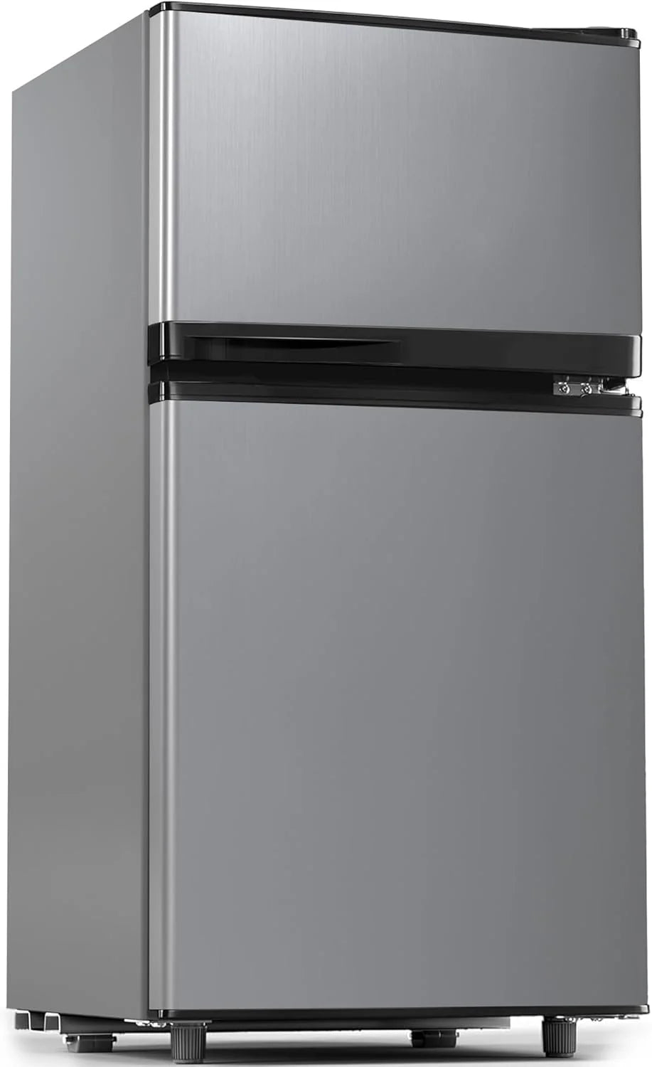Manastin 4.5 Cu.Ft Mini Fridge with Freezer Small Fridge with 2 Doors for Office Kitchen