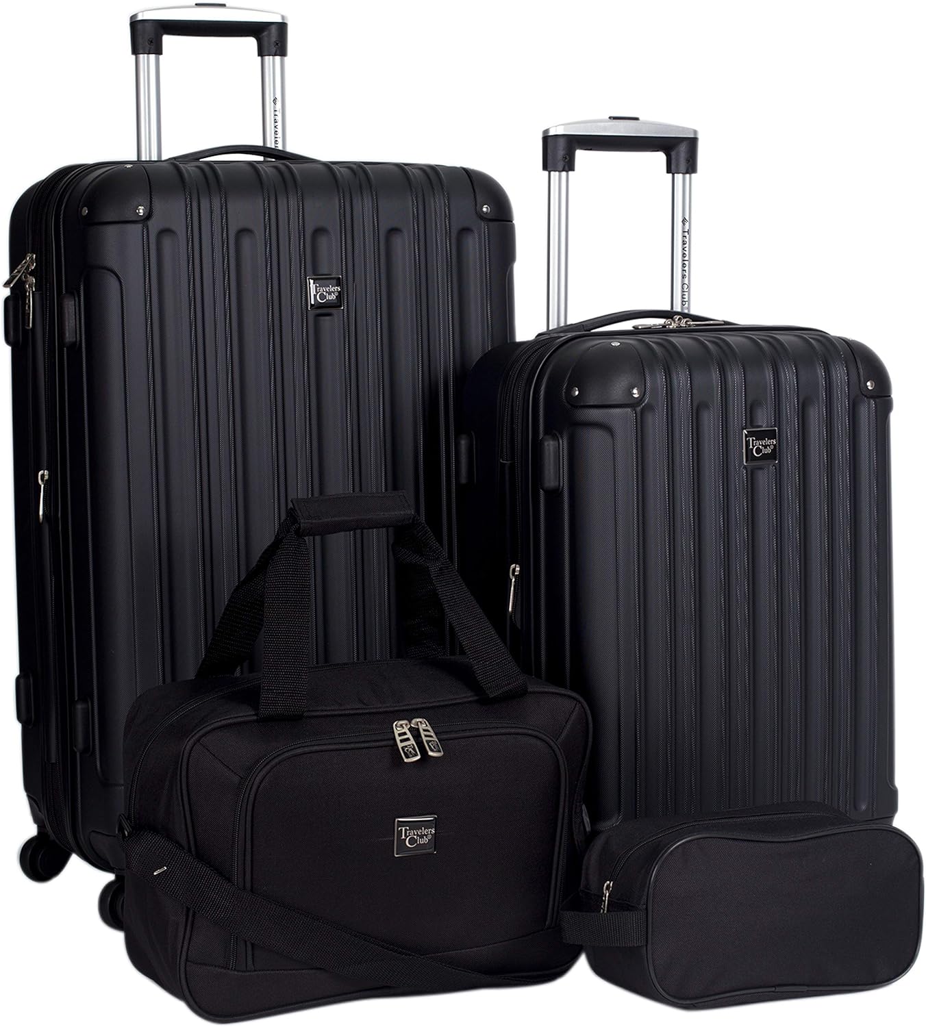 Hardside Travel Luggage Lilac Set of 4