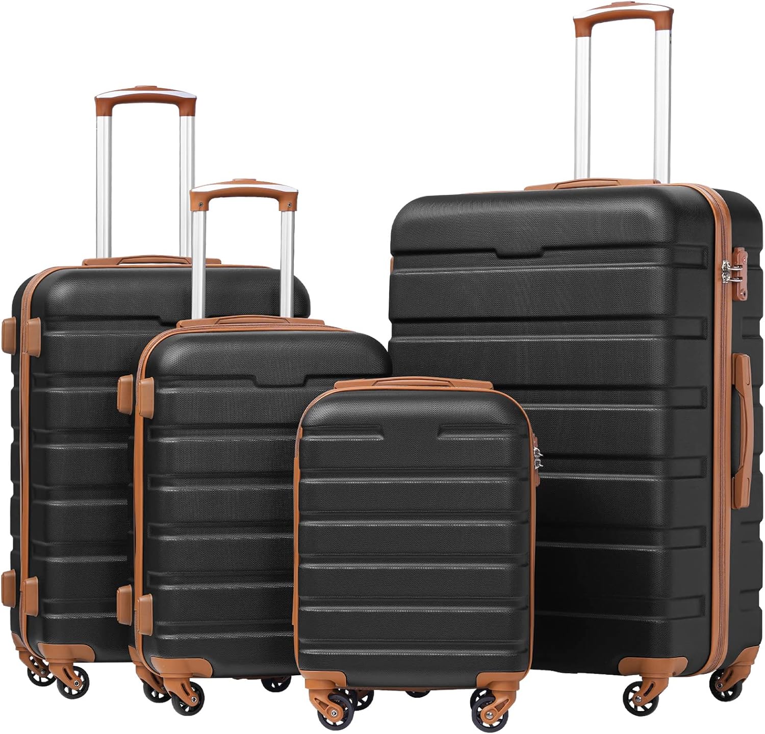 Luggage 3 Piece Set Suitcase Spinner Hardshell Lightweight TSA Lock