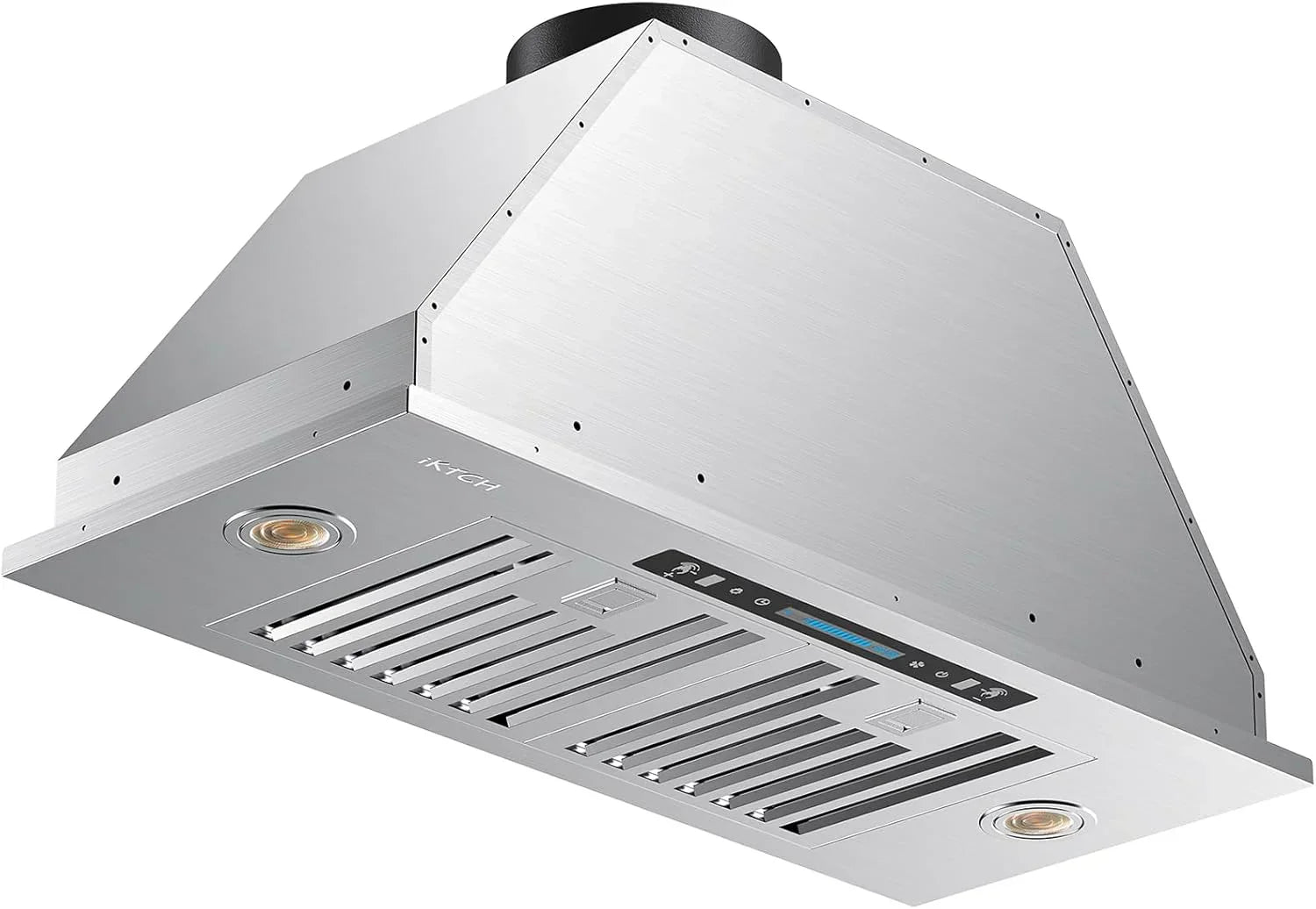 IKTCH 30 Built-in Plug-in Range Hood 900 CFM Stainless Steel Kitchen Range Hood