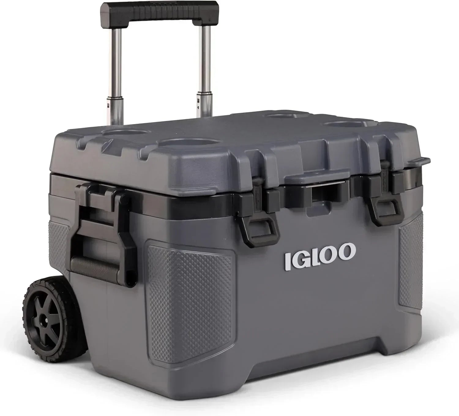 Igloo 52Qt Wheeled Cooler Insulated Hard Shell Ice Chest