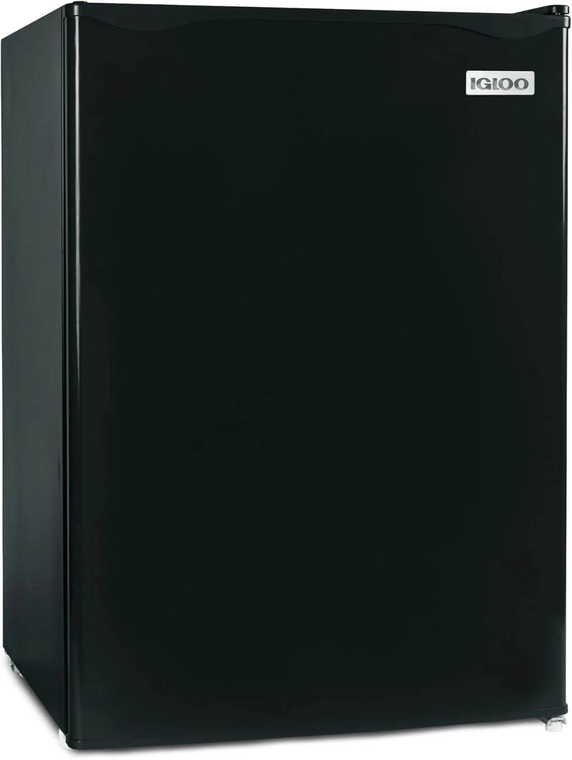 Igloo 3.2 Cu.Ft. Mini Fridge with Freezer - Single Door Compact Refrigerator with Glass Shelves for Homes