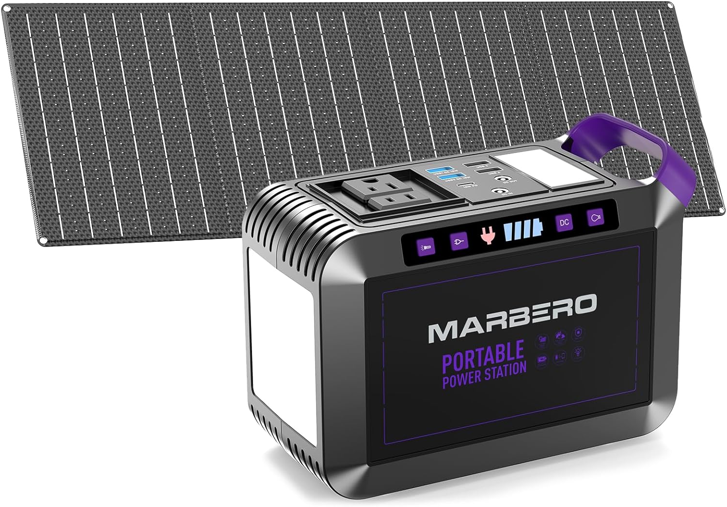 Portable Power Station 88Wh Camping Lithium Battery Solar Generator Fast Charging Power Bank