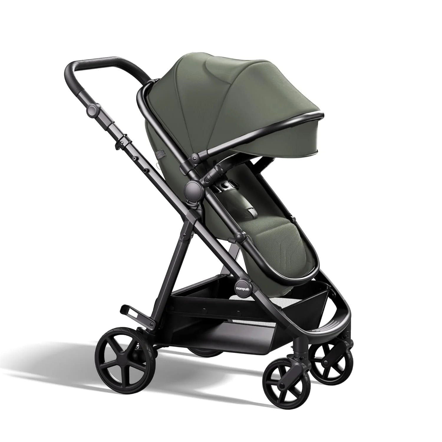 Mompush Wiz 2 in 1 Baby Stroller Bassinet Mode Convertible Infant Stroller for Newborn Toddler