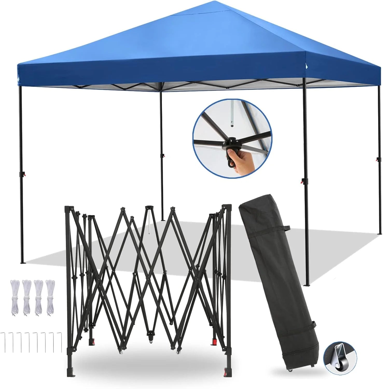 HOTEEL 10x30FT Party Tent with 8 Removable Sidewalls for Parties, Carpas para Fiestas