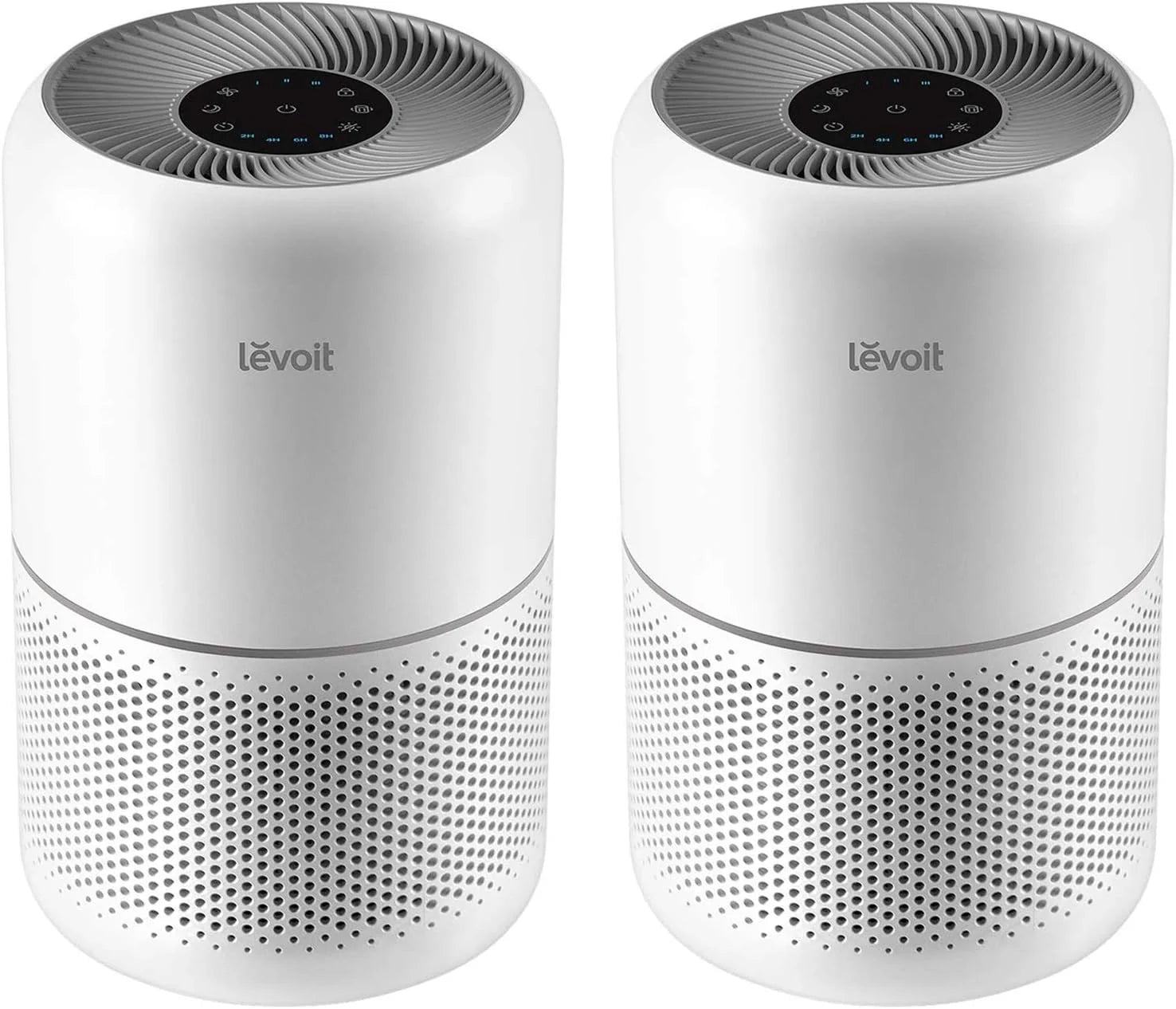 LEVOIT Air Purifier for Home Allergens Pet Hair in Bedroom, Covers Up to 1073 ft² by 56W High Torque Motor, AHAM VERIFIDE, 3-in-1 Filter with HEPA Sleep Mode, Remove Dust Smoke Odor, Core300-P, White