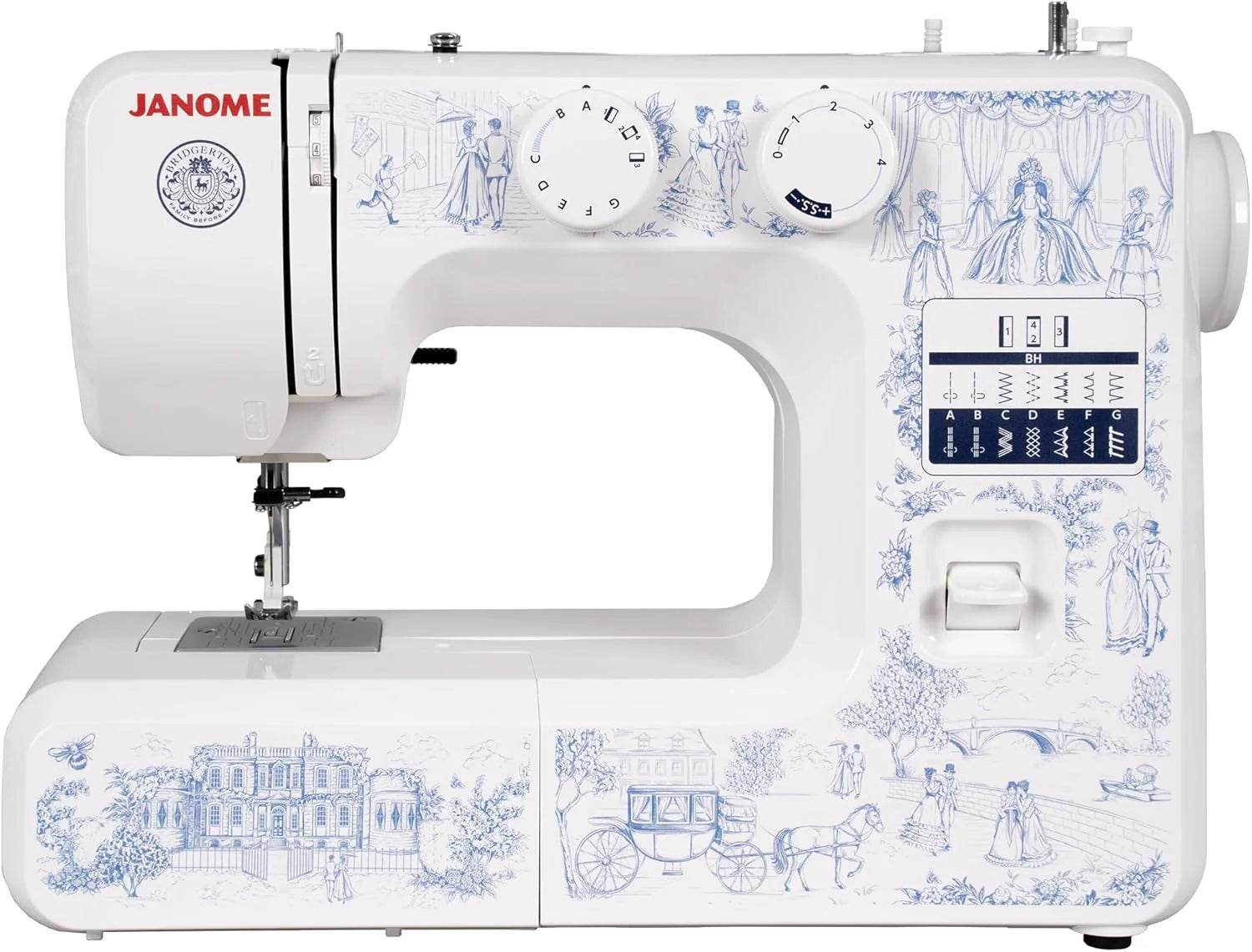 Janome Cat Beautiful easy-to-use sewing machine with internal metal frame
