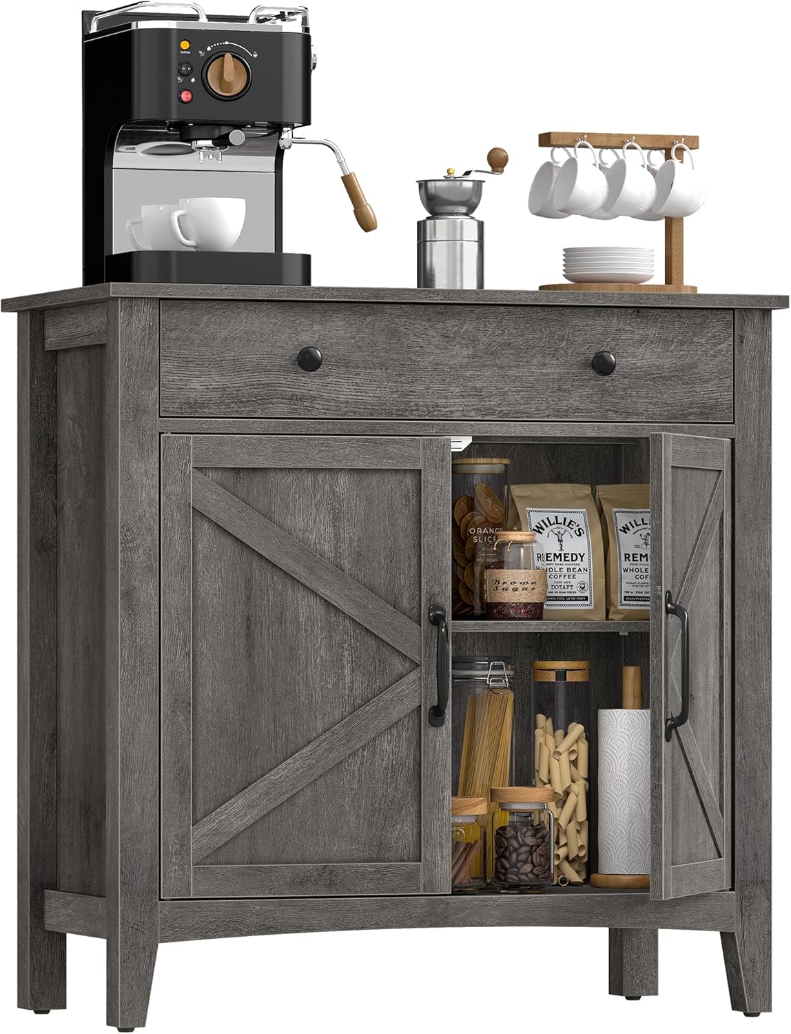 VASAGLE LIRY Collection - Storage Cabinet, Buffet Cabinet, Sideboard, Credenza