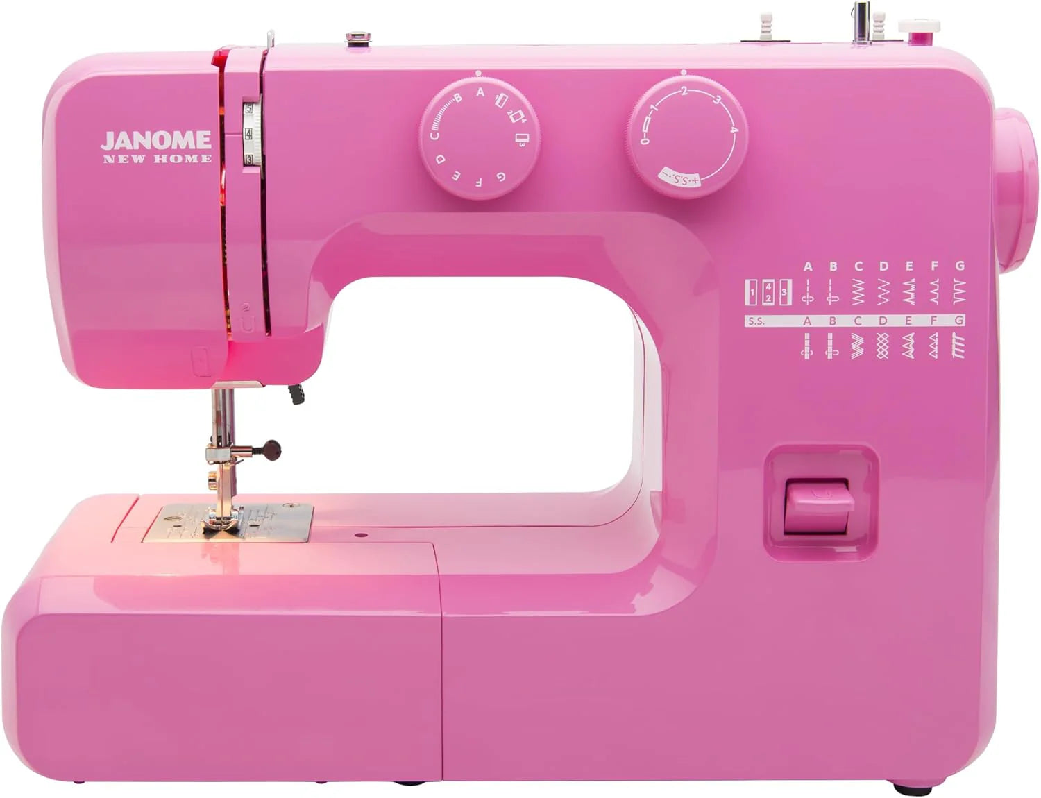 Janome Cat Beautiful easy-to-use sewing machine with internal metal frame