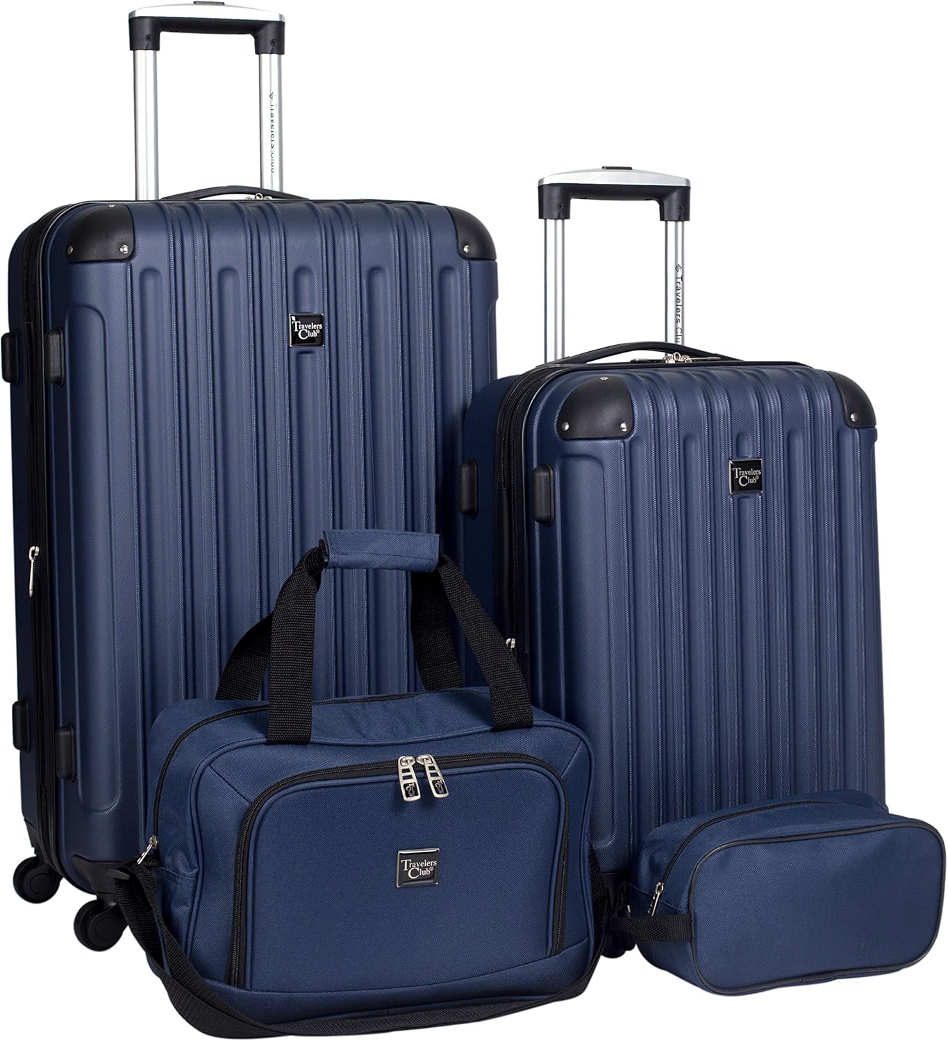 Hardside Travel Luggage Lilac Set of 4